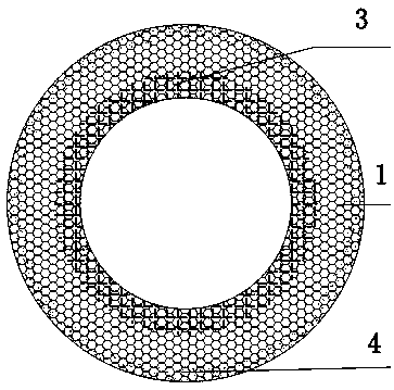 Repairing fusion type heart stent and manufacturing method thereof