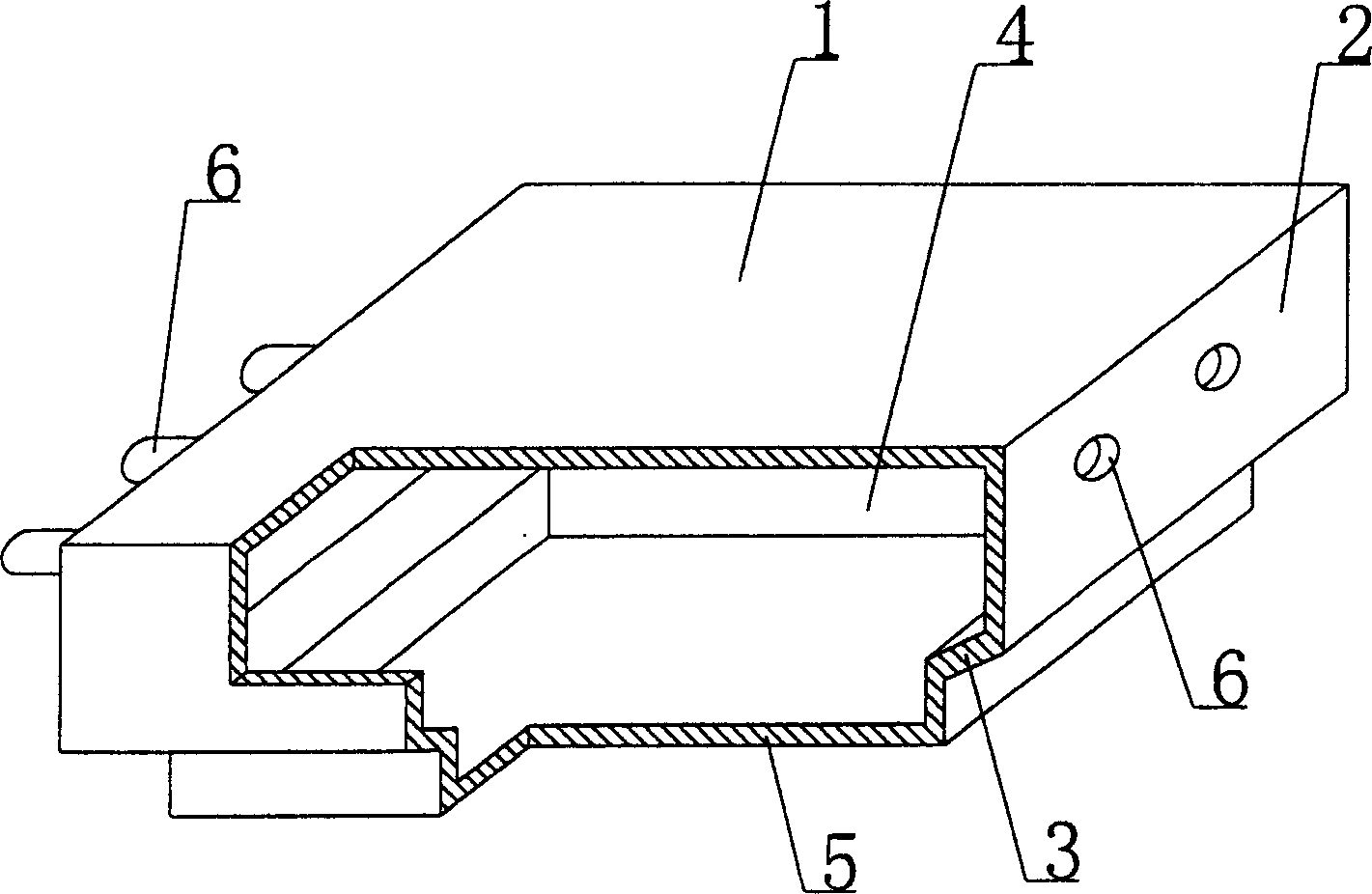 Thin wall mould component