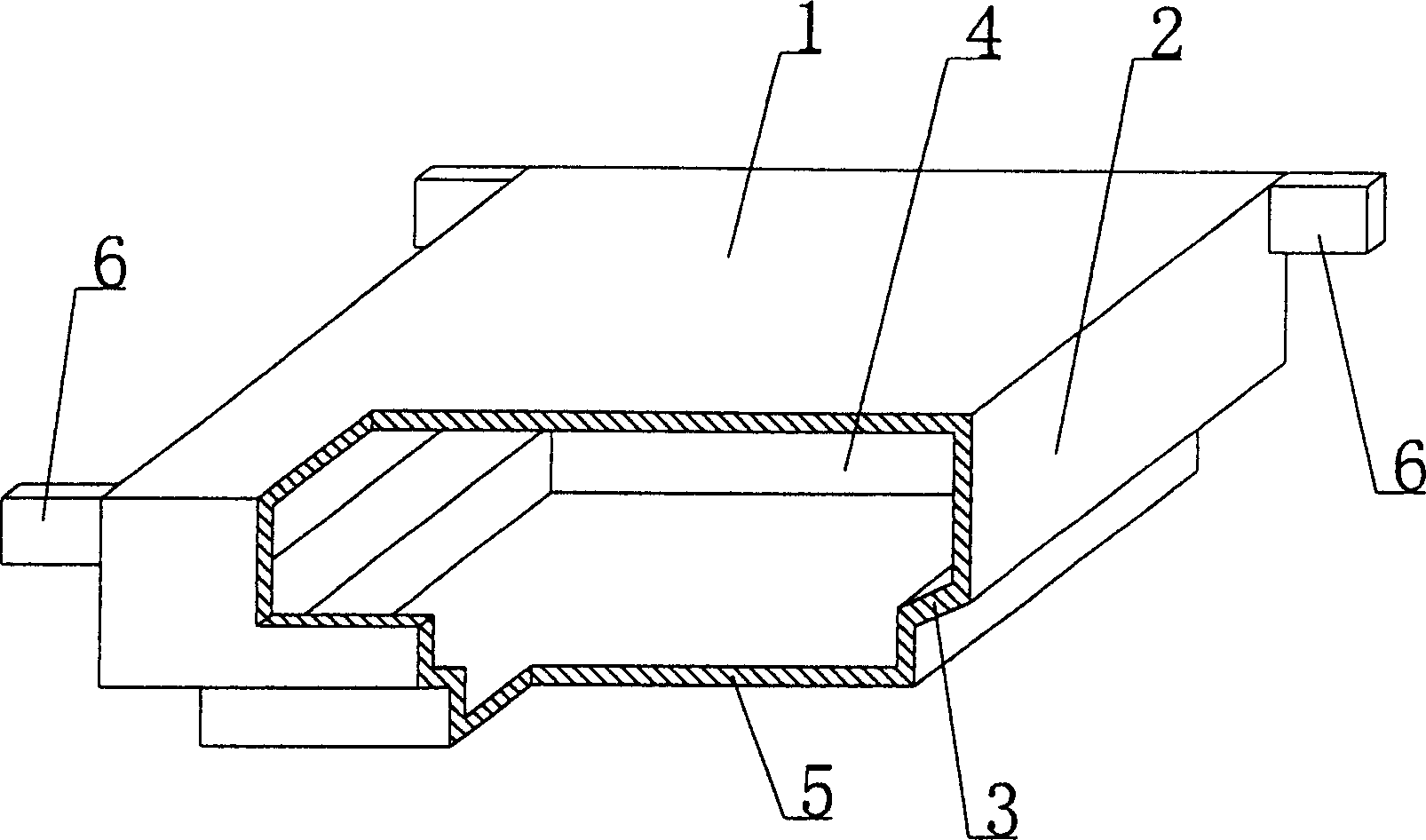 Thin wall mould component