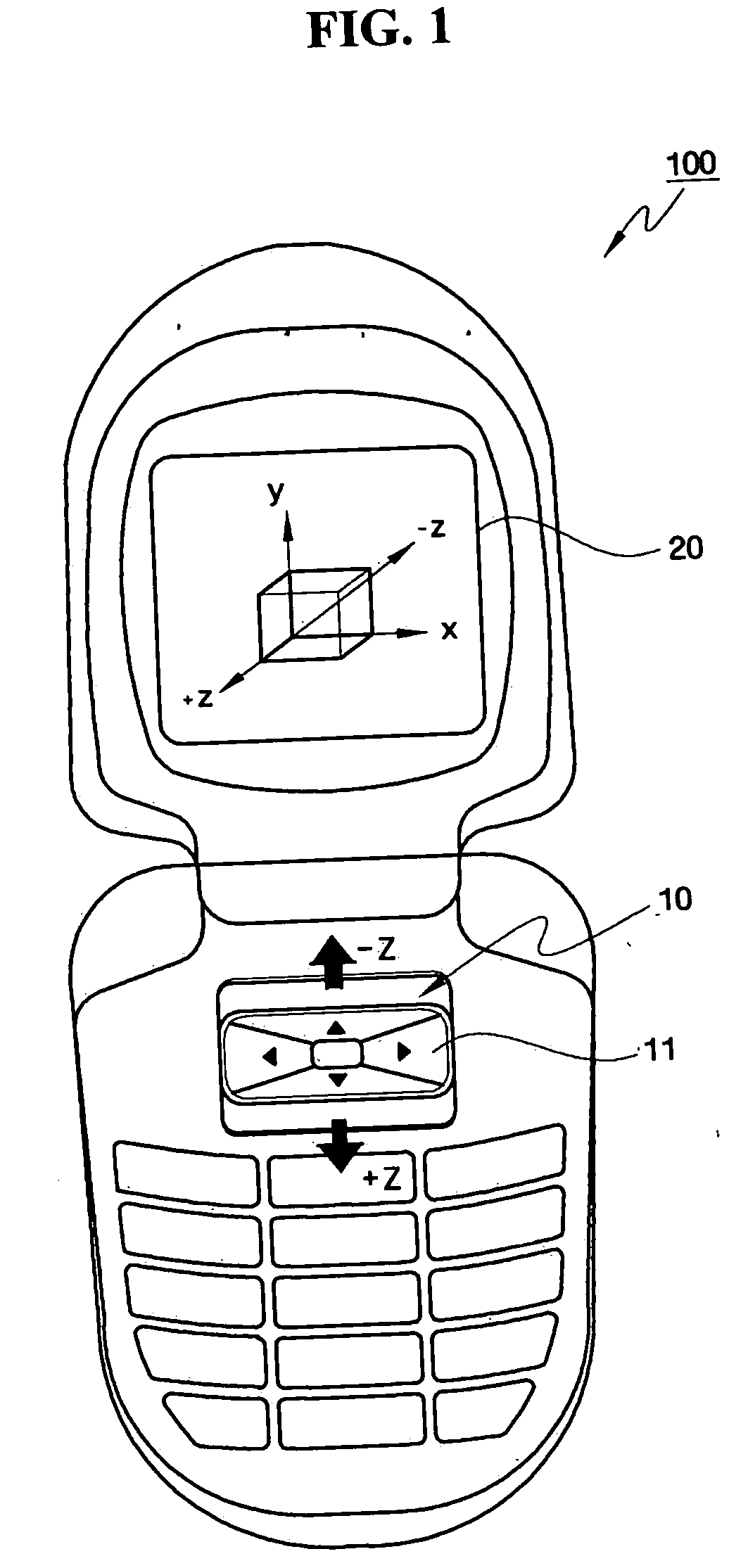 Slidable input device and portable apparatus including the same