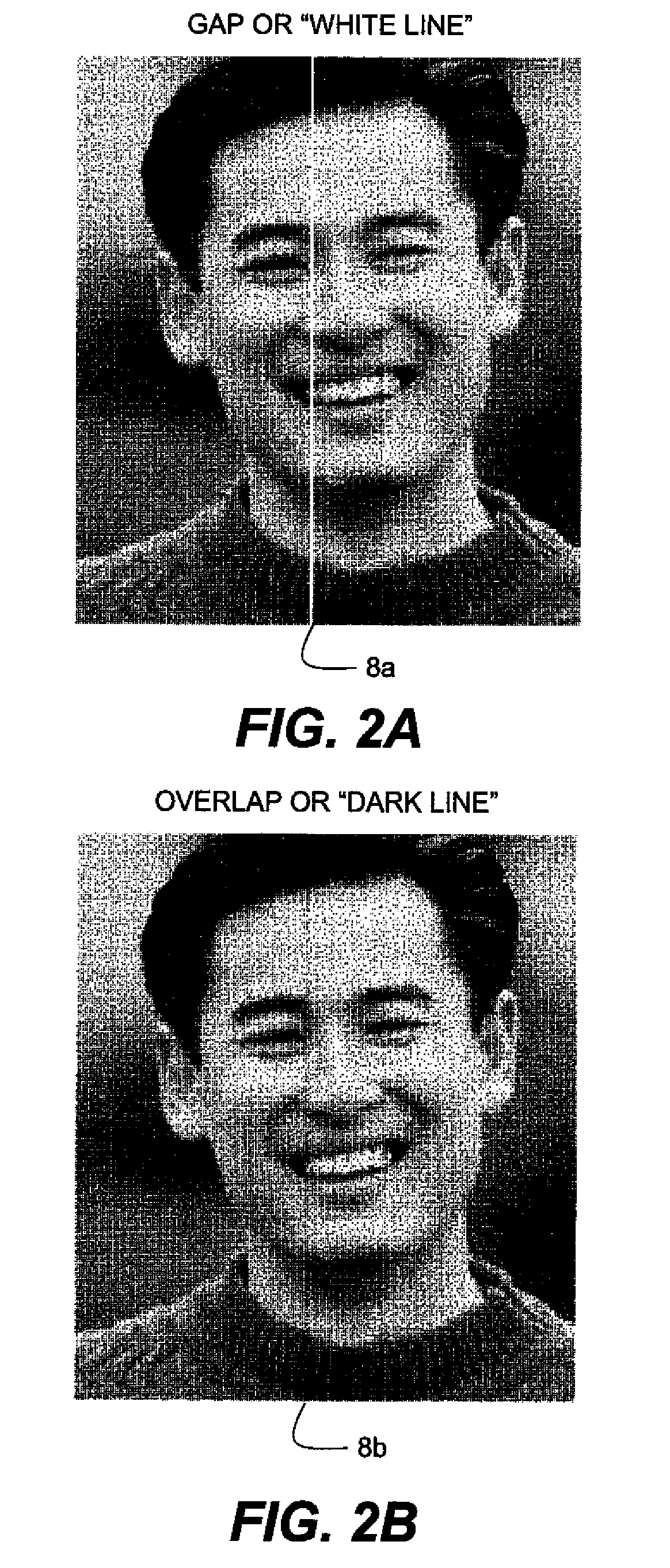 Printing method for reducing stitch error between overlapping jetting modules