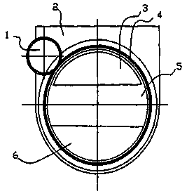 Novel wheel type quick-closing gate