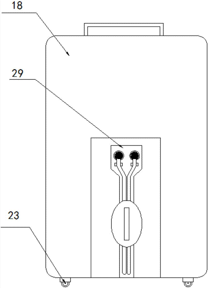 Surface gathered water suction filter