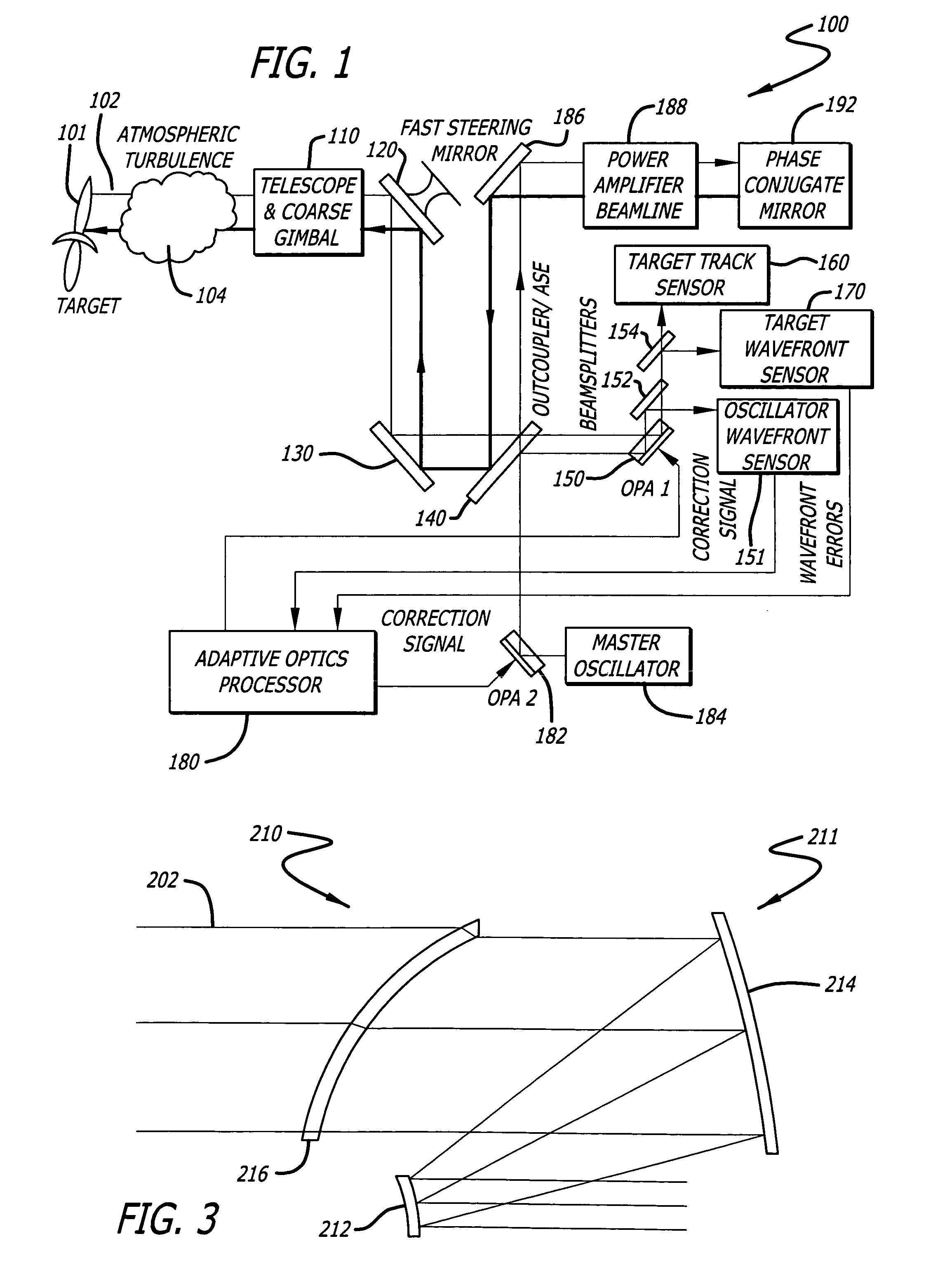 Beam director and control system for a high energy laser within a conformal window