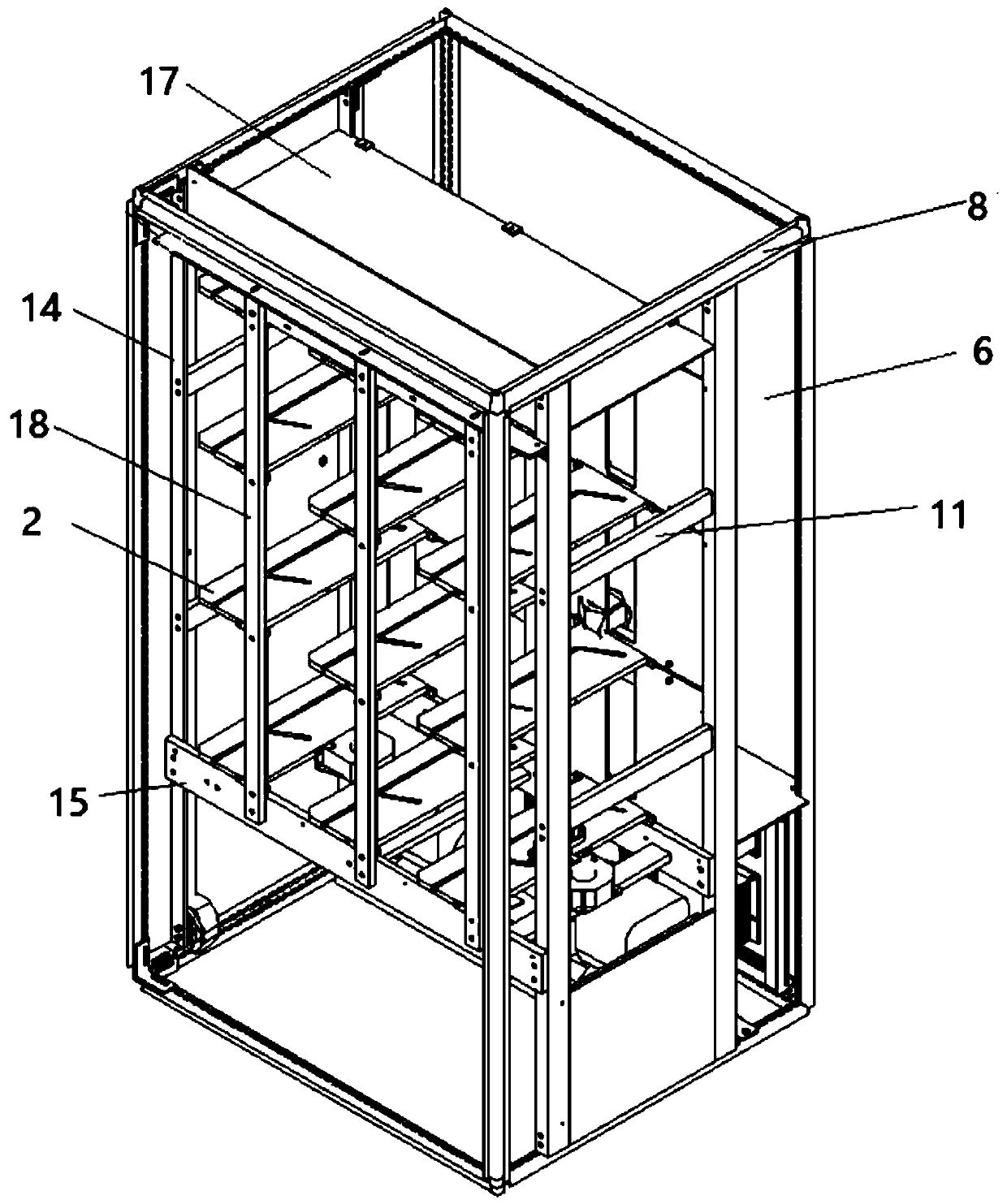 Frequency converter cabinet