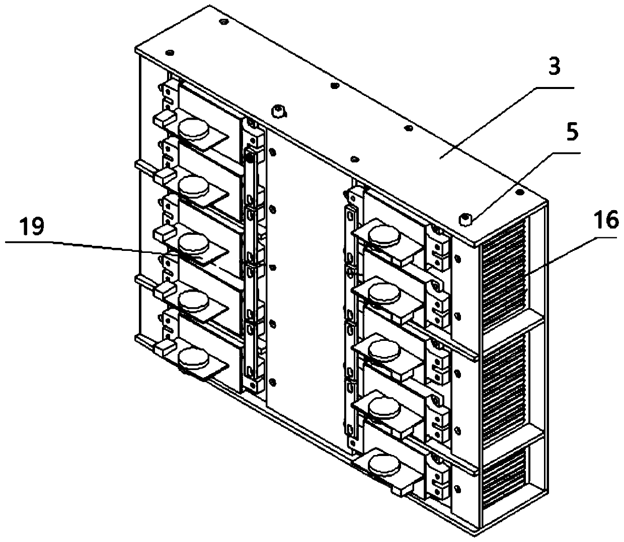 Frequency converter cabinet