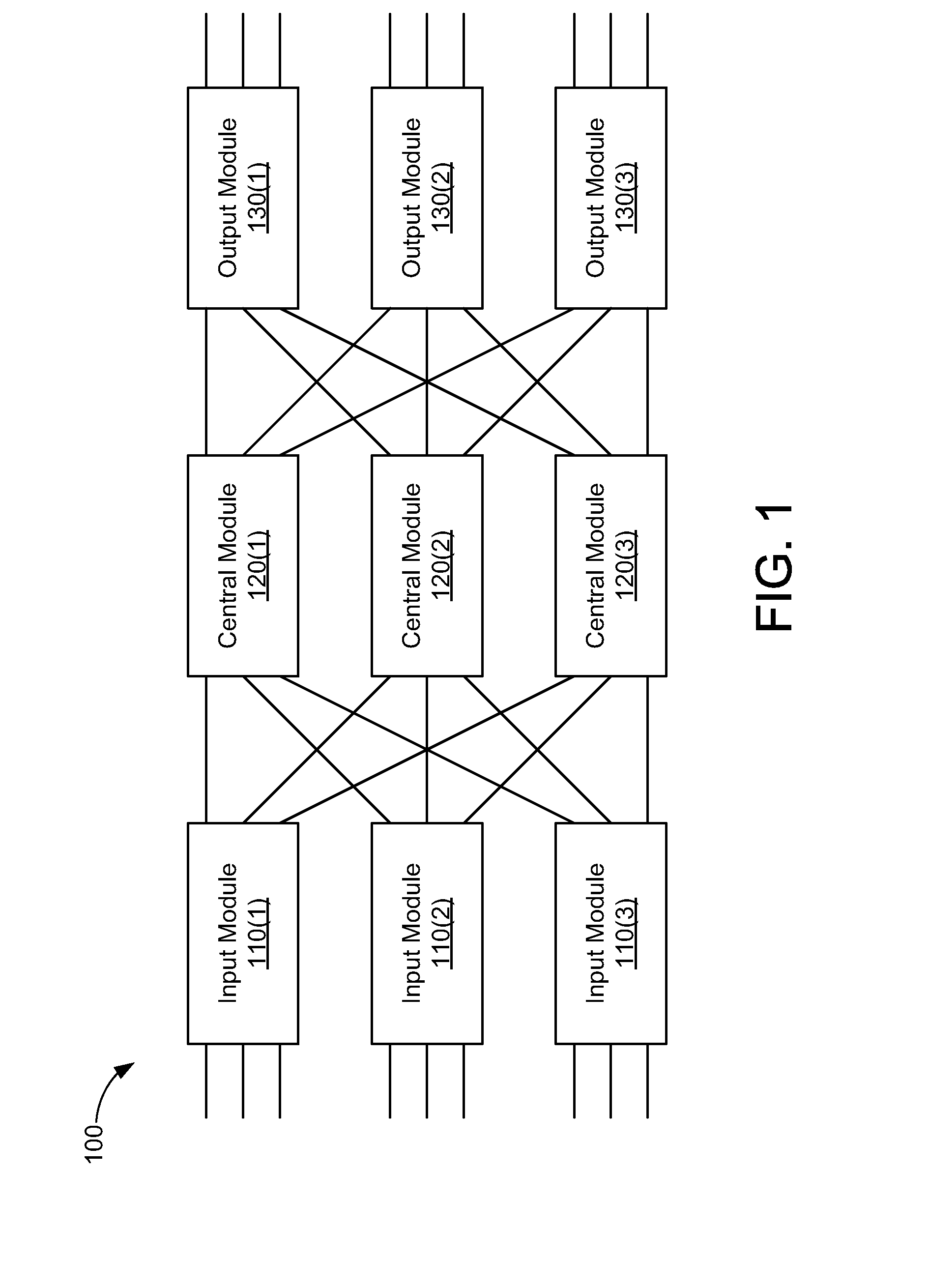 Method and apparatus for qcn-like cross-chip function in multi-stage ethernet switching