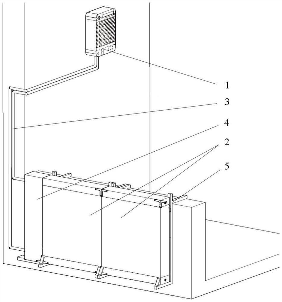 A microalgae cultivation curtain wall for air multi-pollutant purification