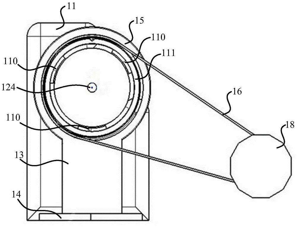 Heat treatment pipe type furnace