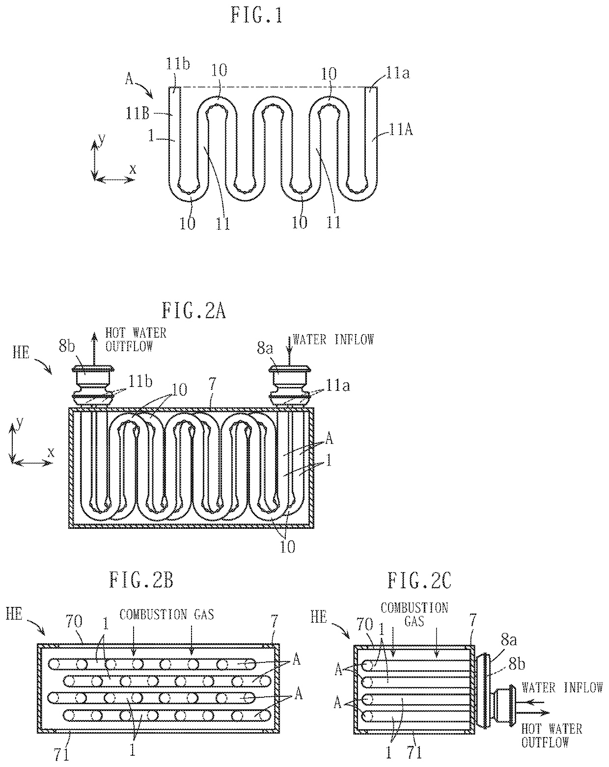 Manufacturing method for pipe structure