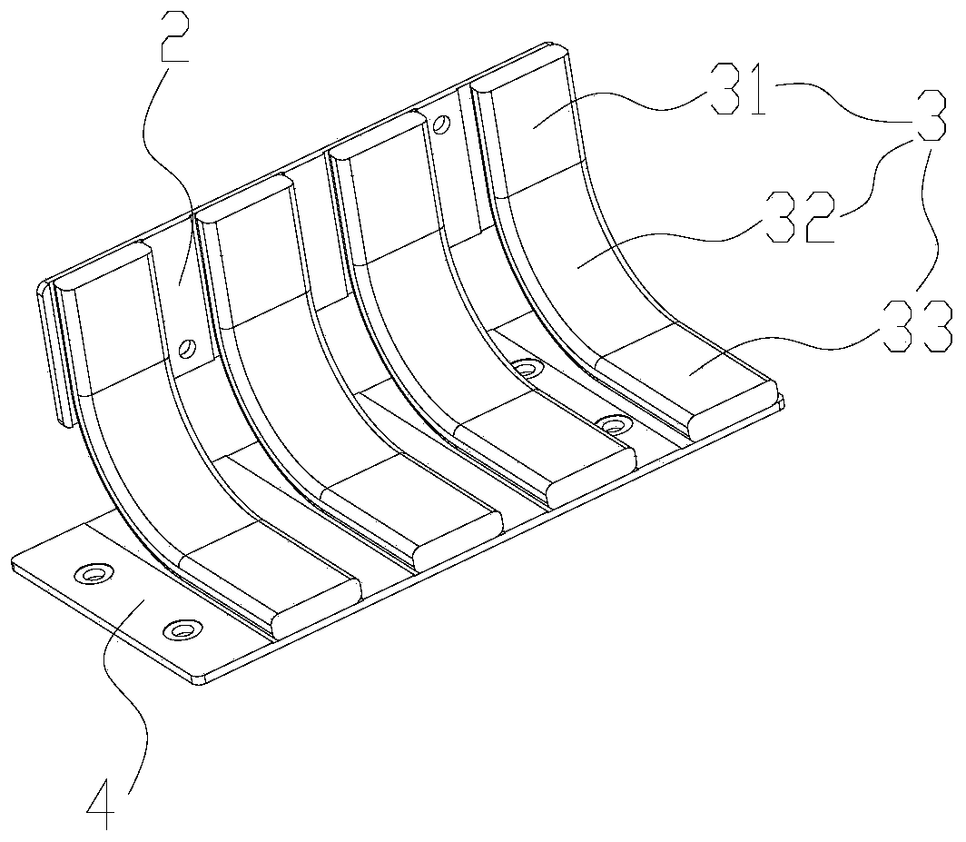 Special-shaped sealed heat dissipation and conduction device