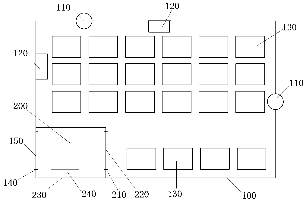 Long-time storage device and method for white tea