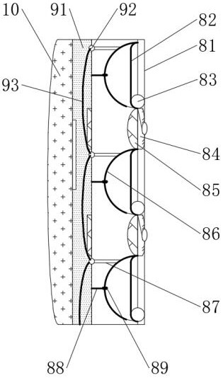 An auxiliary wearing device for taekwondo scoring protective gear and its use method