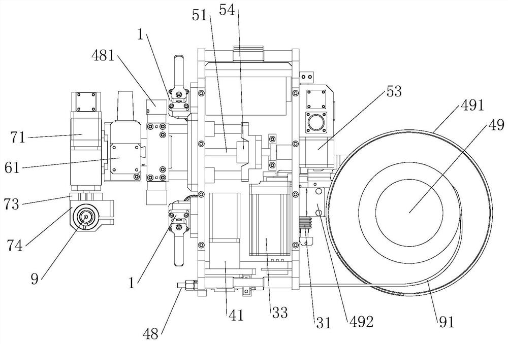 Magnetic attraction type welding tractor