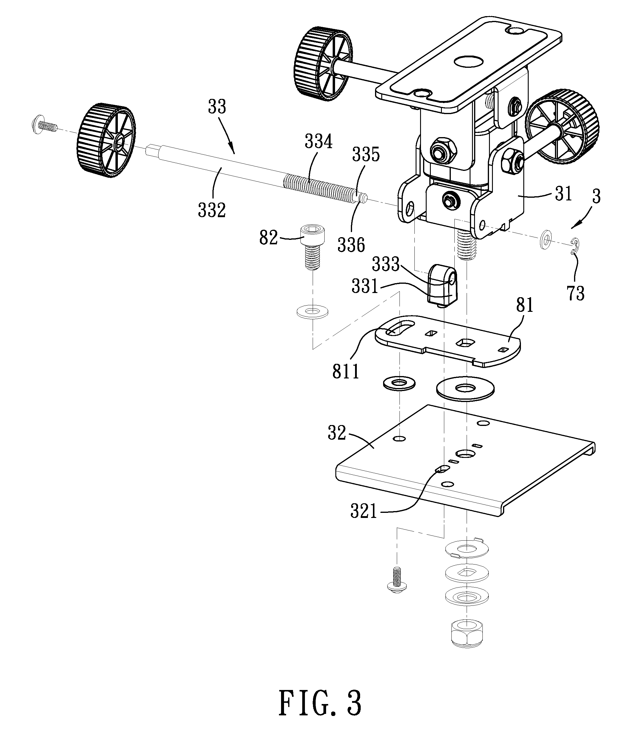 Angle-adjustable mounting apparatus