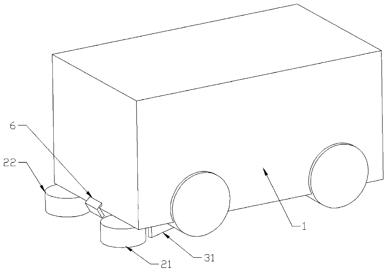 Street cleaning vehicle