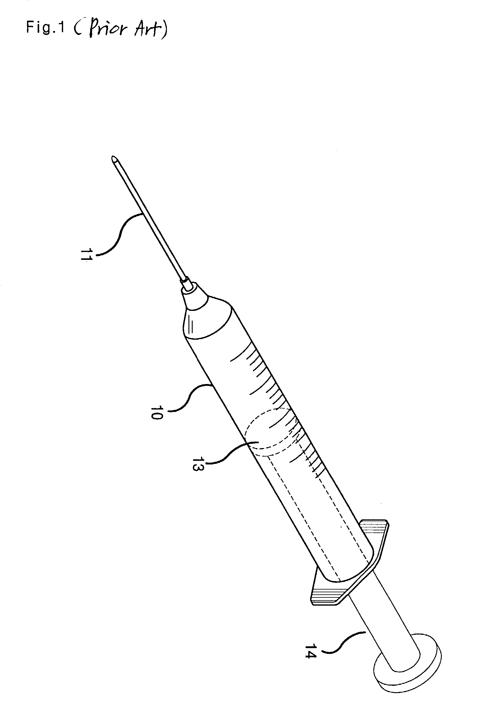 Syringe for collecting blood