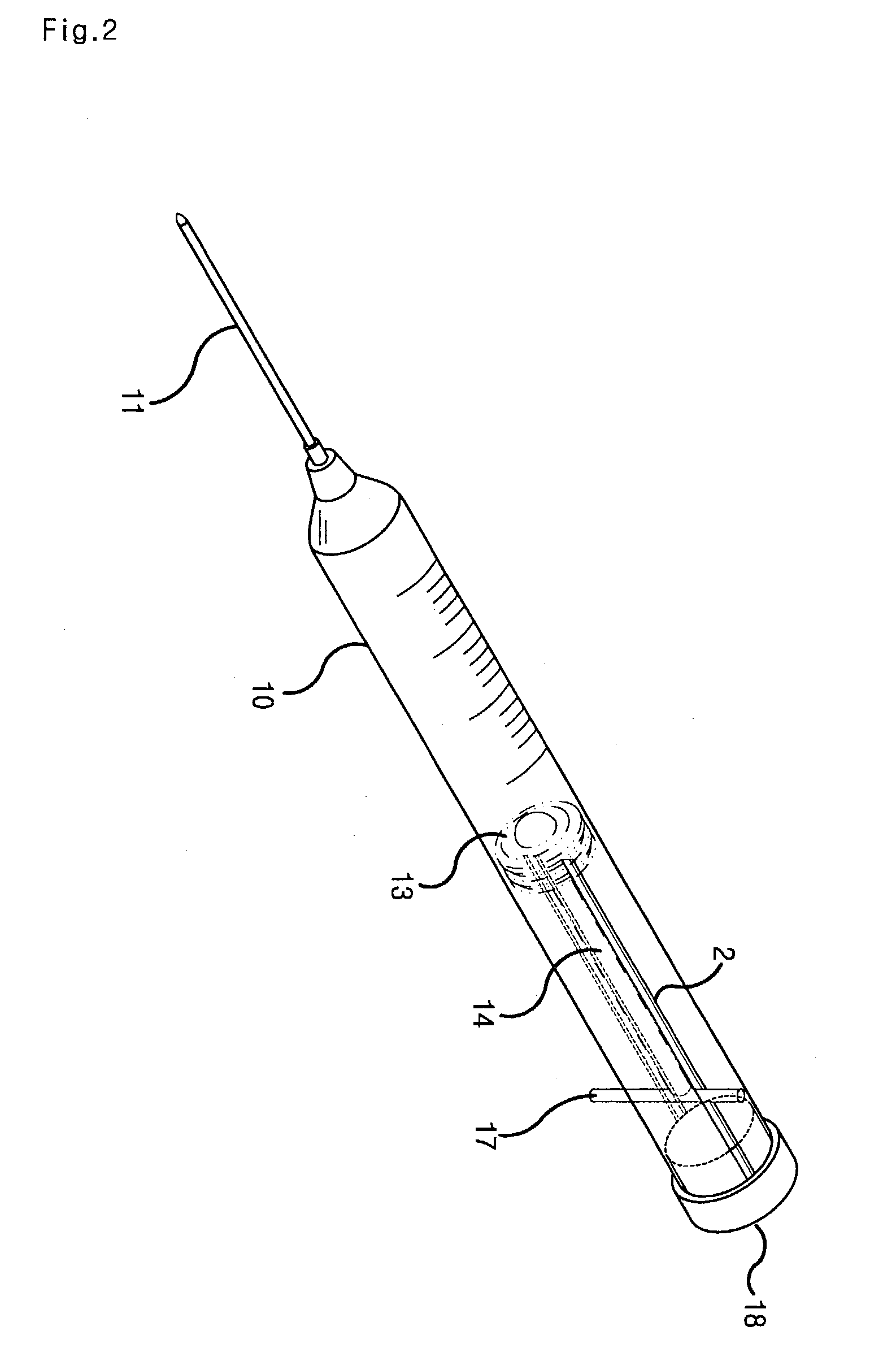 Syringe for collecting blood