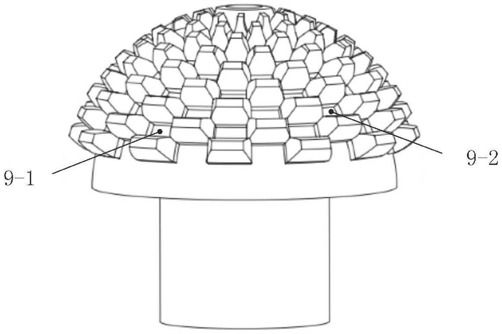 A kind of electric discharge machining device and machining method of three-degree-of-freedom ball gear