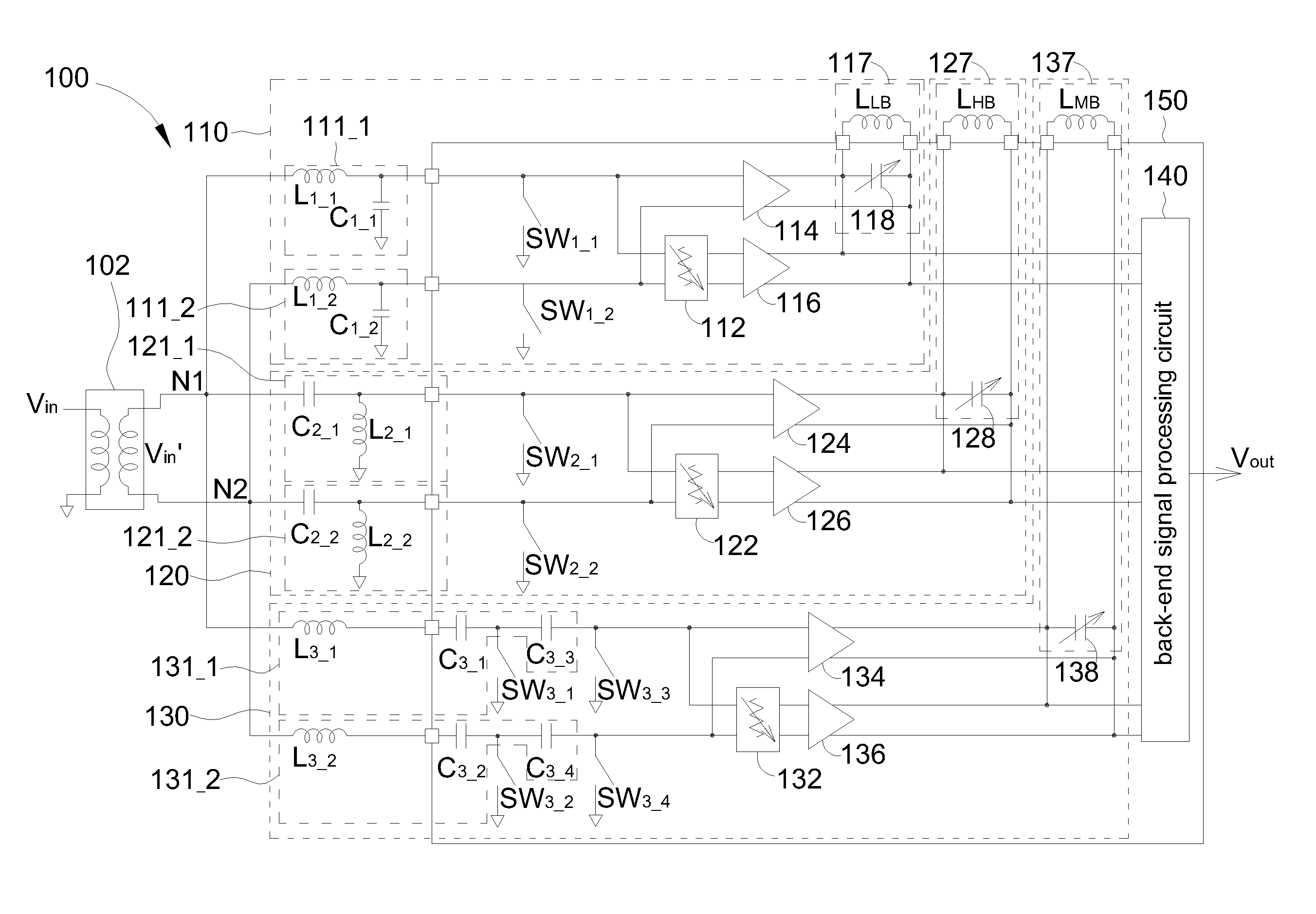 Tuner and Front-end Circuit Thereof