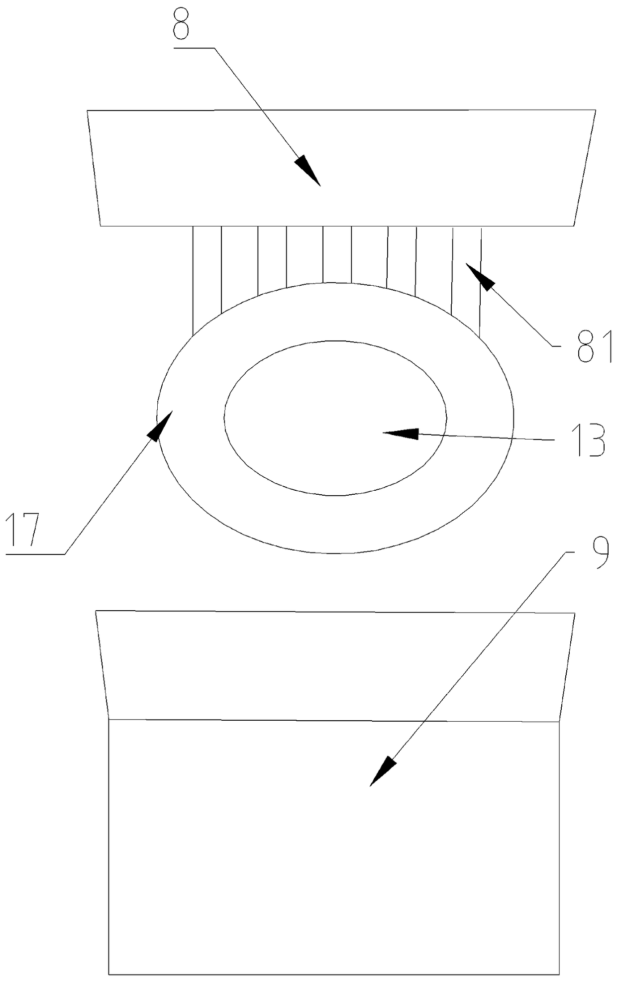 Automatic discharge device of lithium battery
