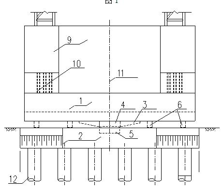 Reinforced concrete spherical hinge structure of swing bridge and manufacturing process thereof