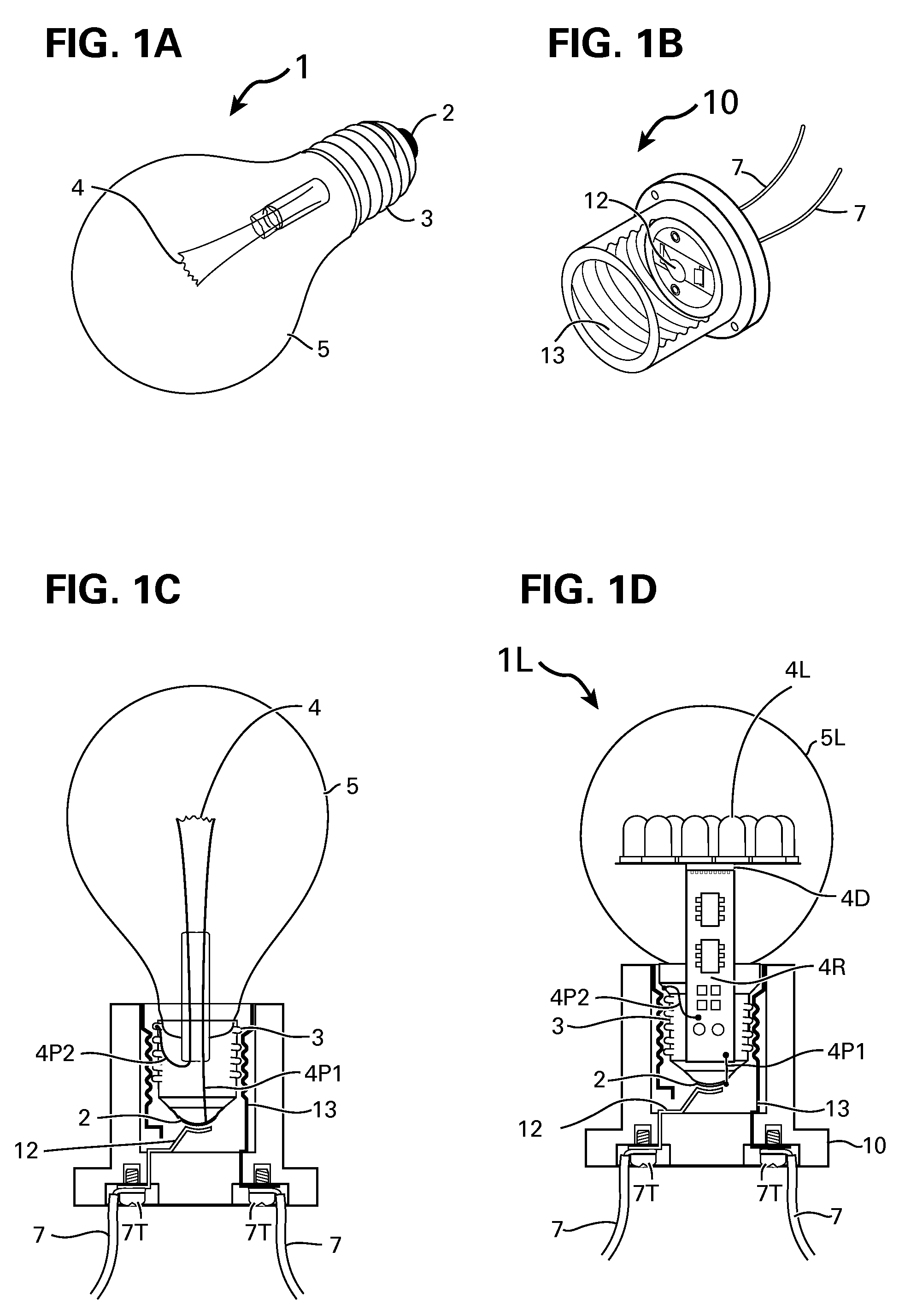 Method and apparatus for propagating optical signals along with power feed to illuminators and electrical appliances