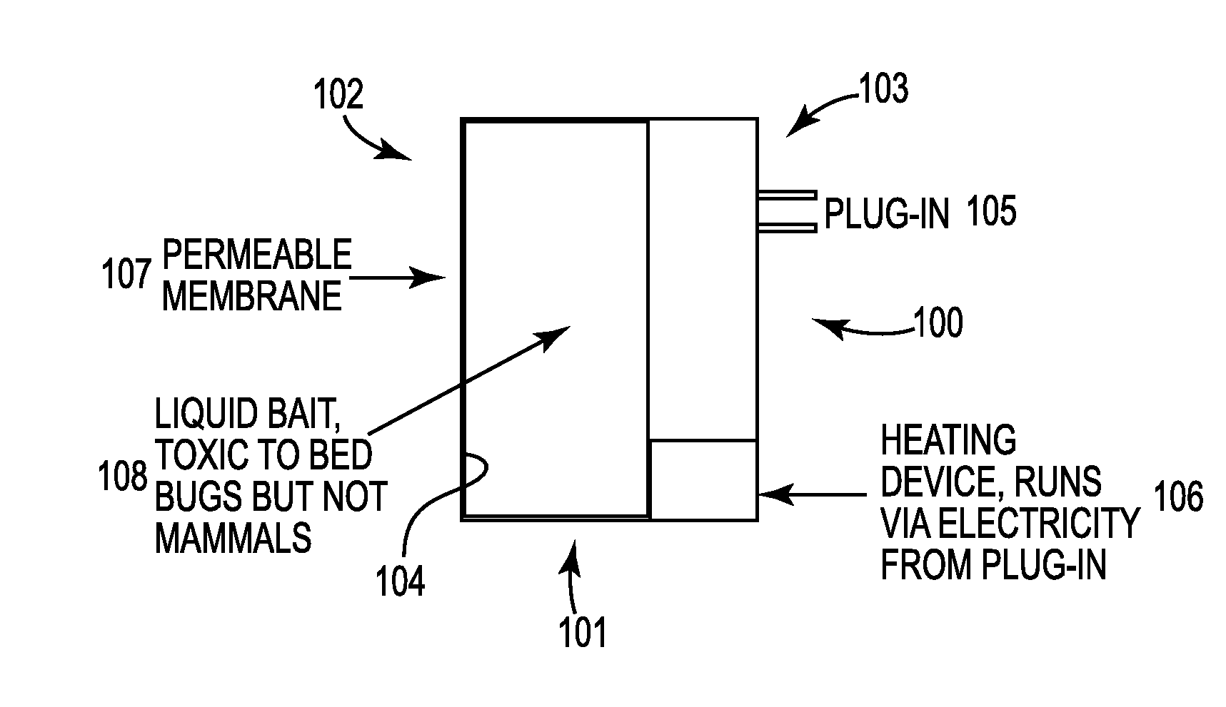 Insect bait station and method of using