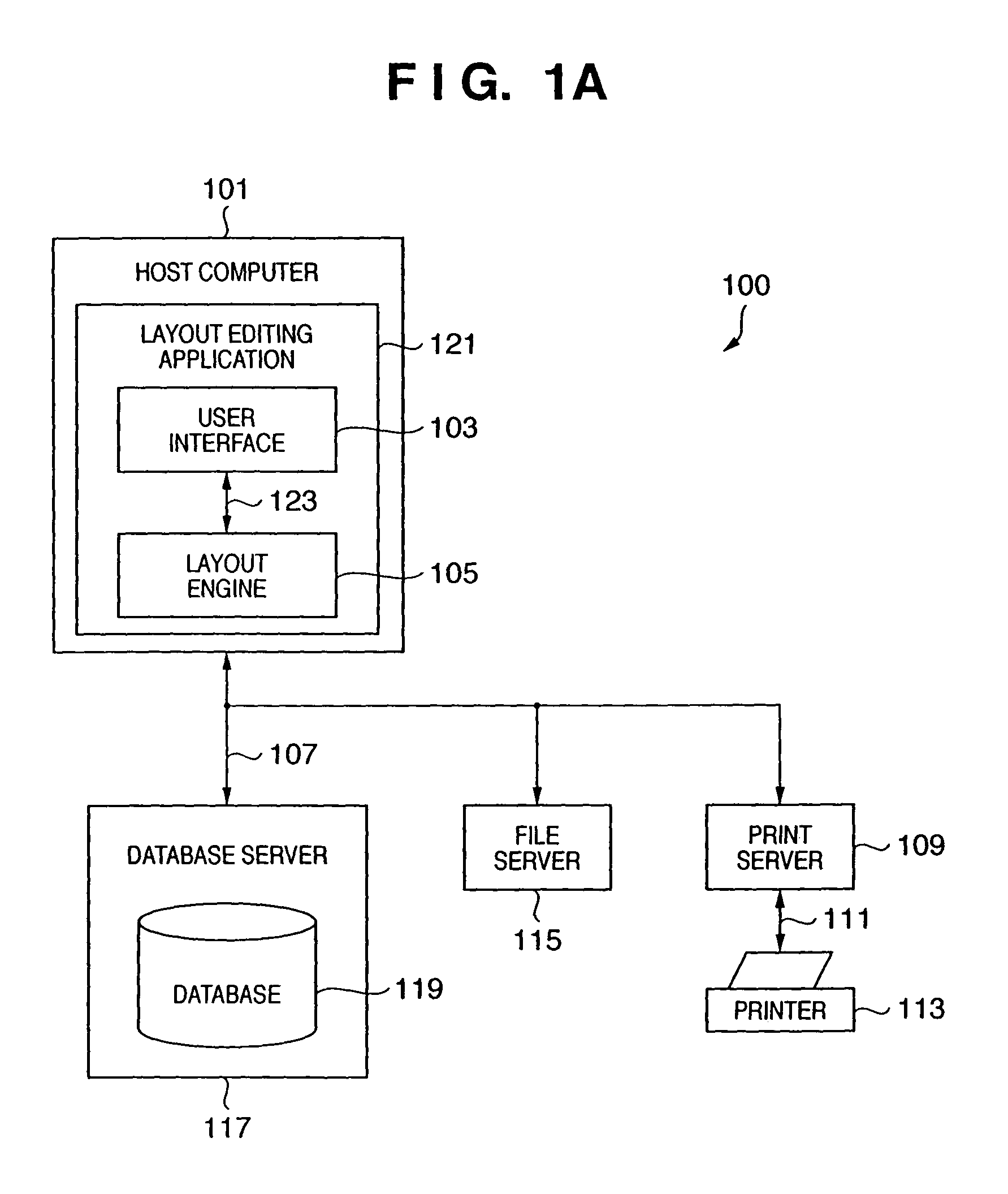 Layout processing using a template having data areas and contents data to be inserted into each data area