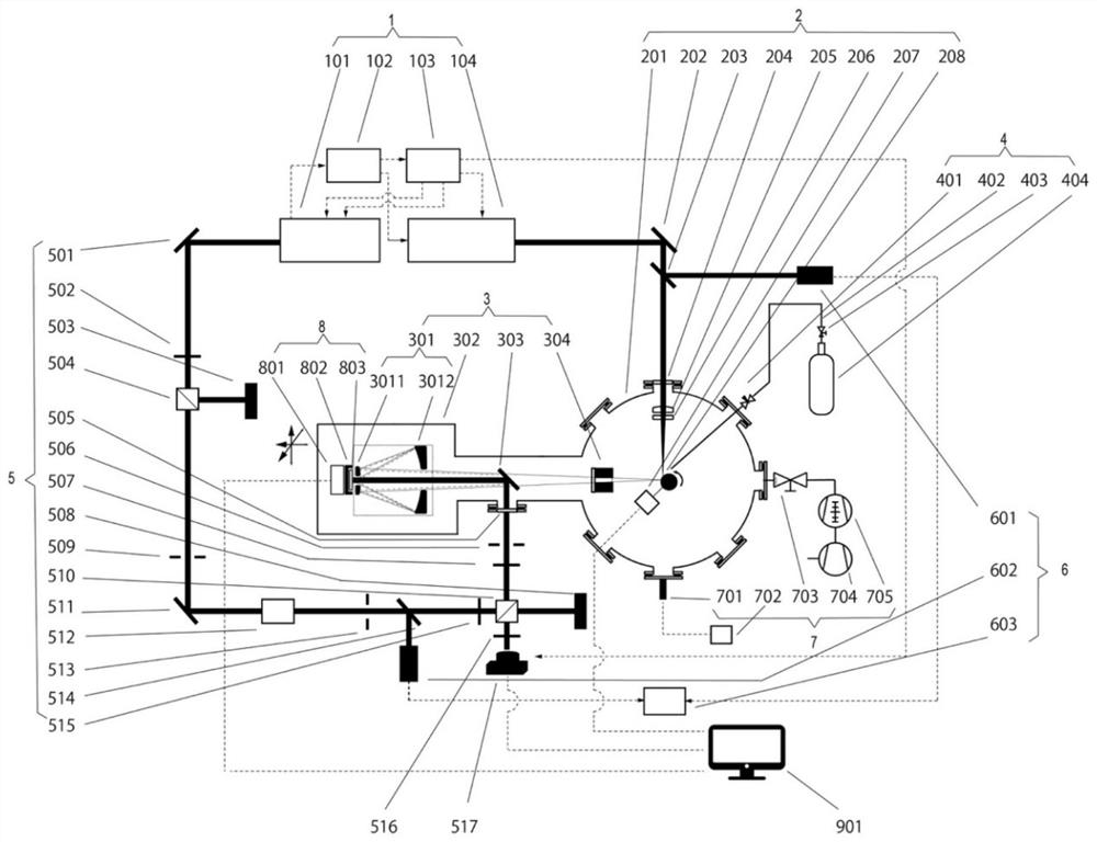 Online high-space and time-resolved extreme ultraviolet radiation damage pumping-detection system