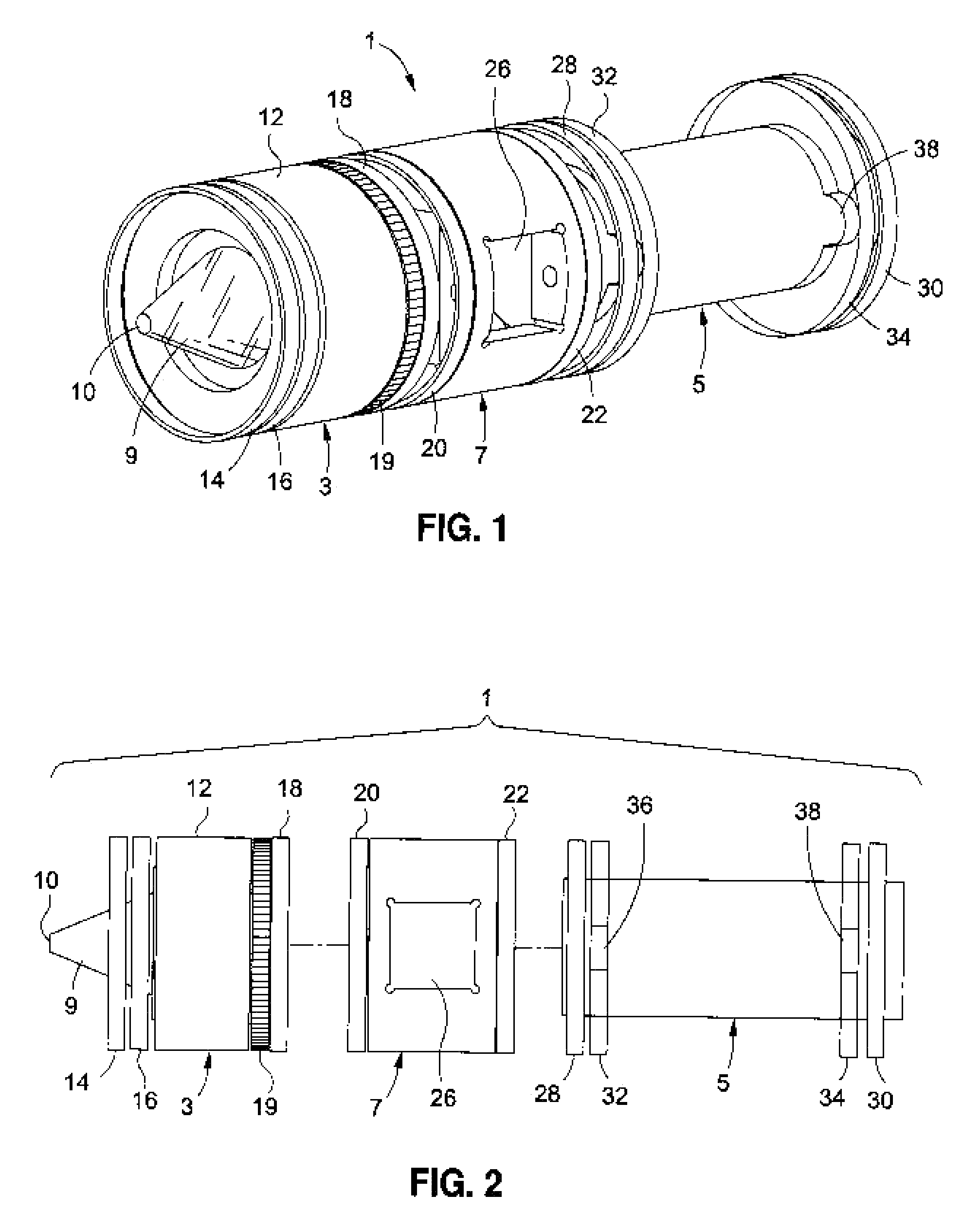 Applanation tonometer and method for measuring the intraocular pressure of the eye