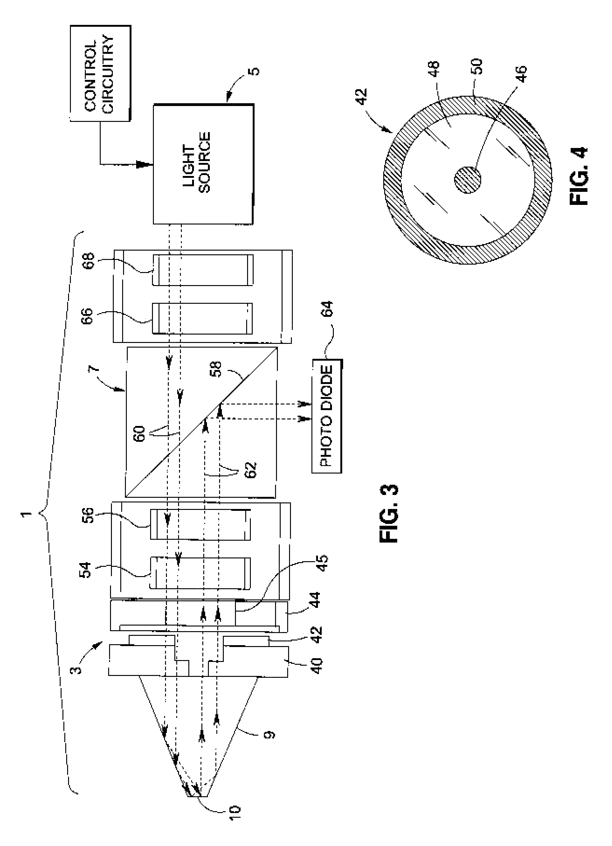 Applanation tonometer and method for measuring the intraocular pressure of the eye