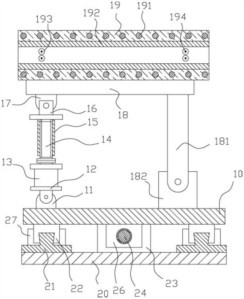 A heat pipe heating mechanism for a position-movable cable copper wire annealing equipment