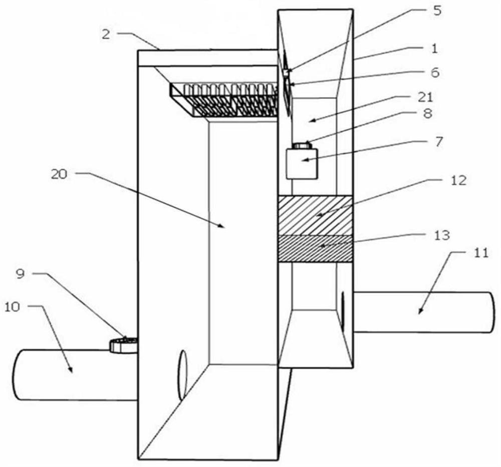 Initial rainwater intelligent collecting and diverting gutter inlet and diverting method