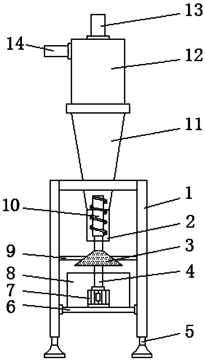 Cyclone separator for pharmacy