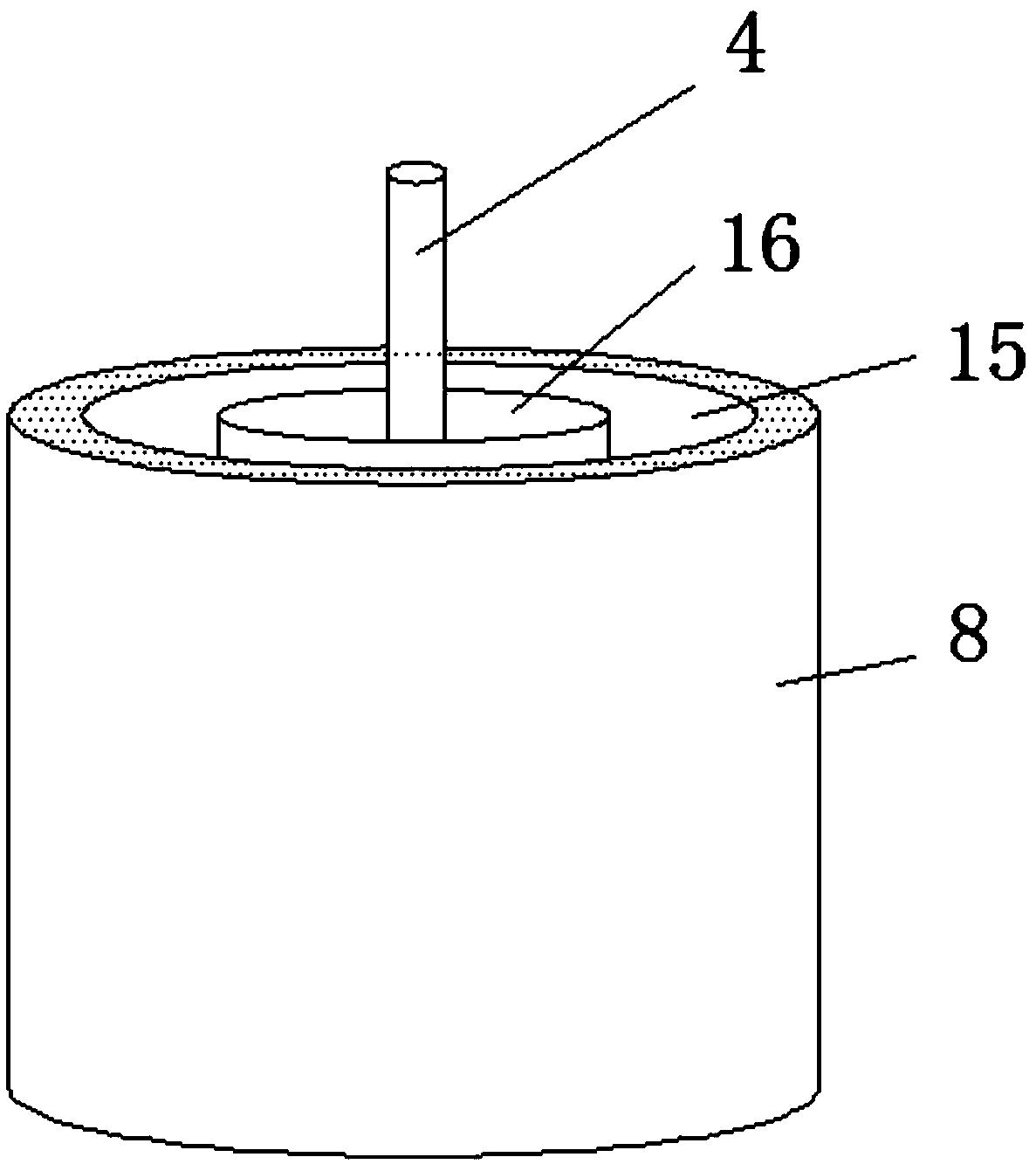 Cyclone separator for pharmacy