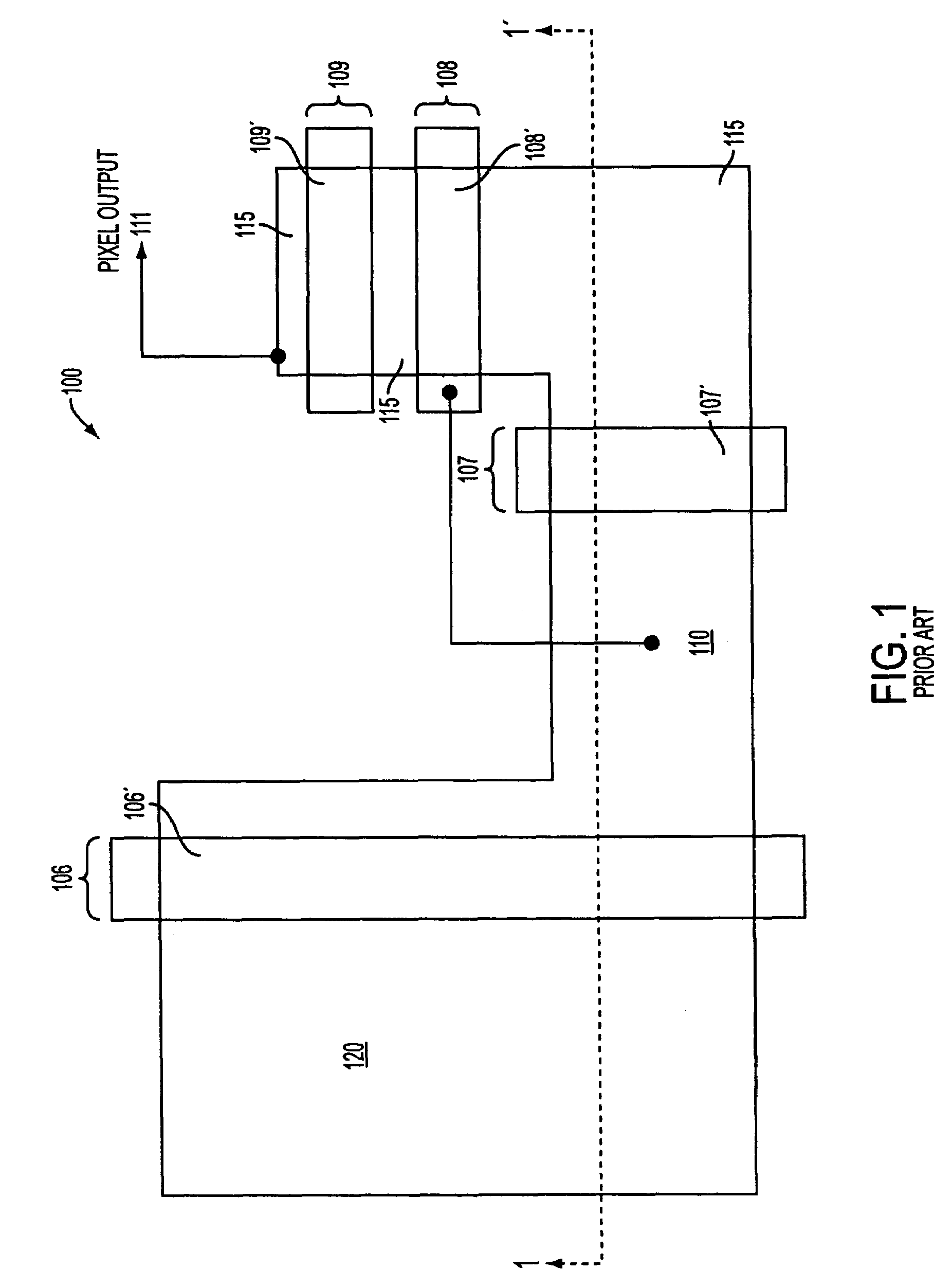 Dual conversion gain gate and capacitor combination