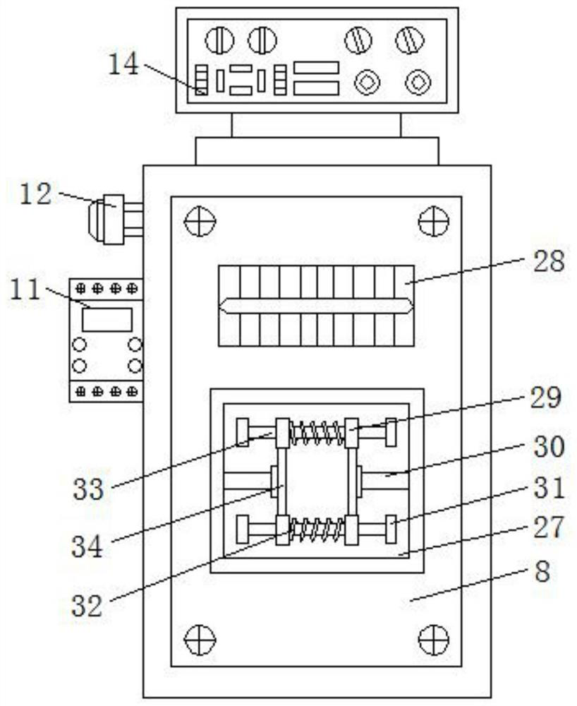 Automatic water quality disinfection and sterilization device adopting ultraviolet disinfection