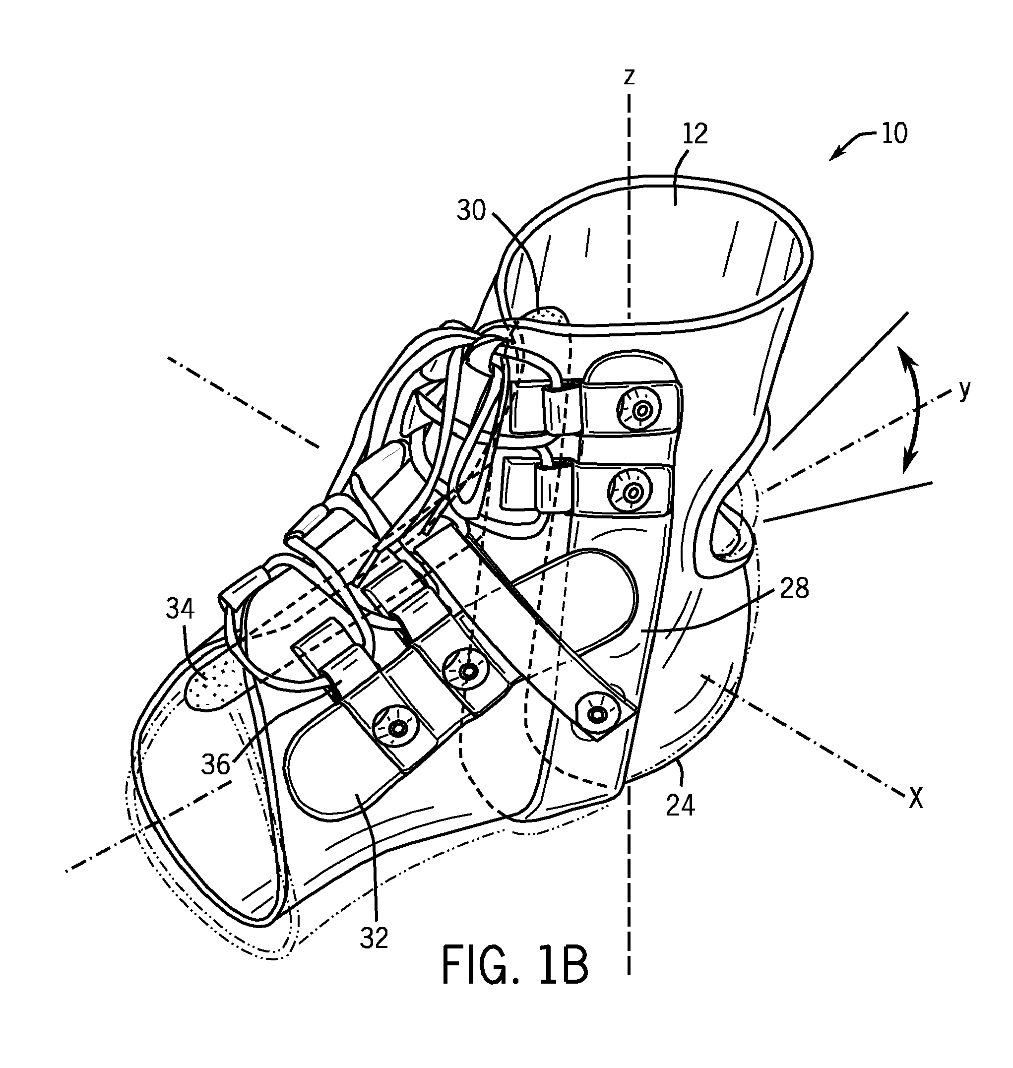 Ankle brace and method of making the same