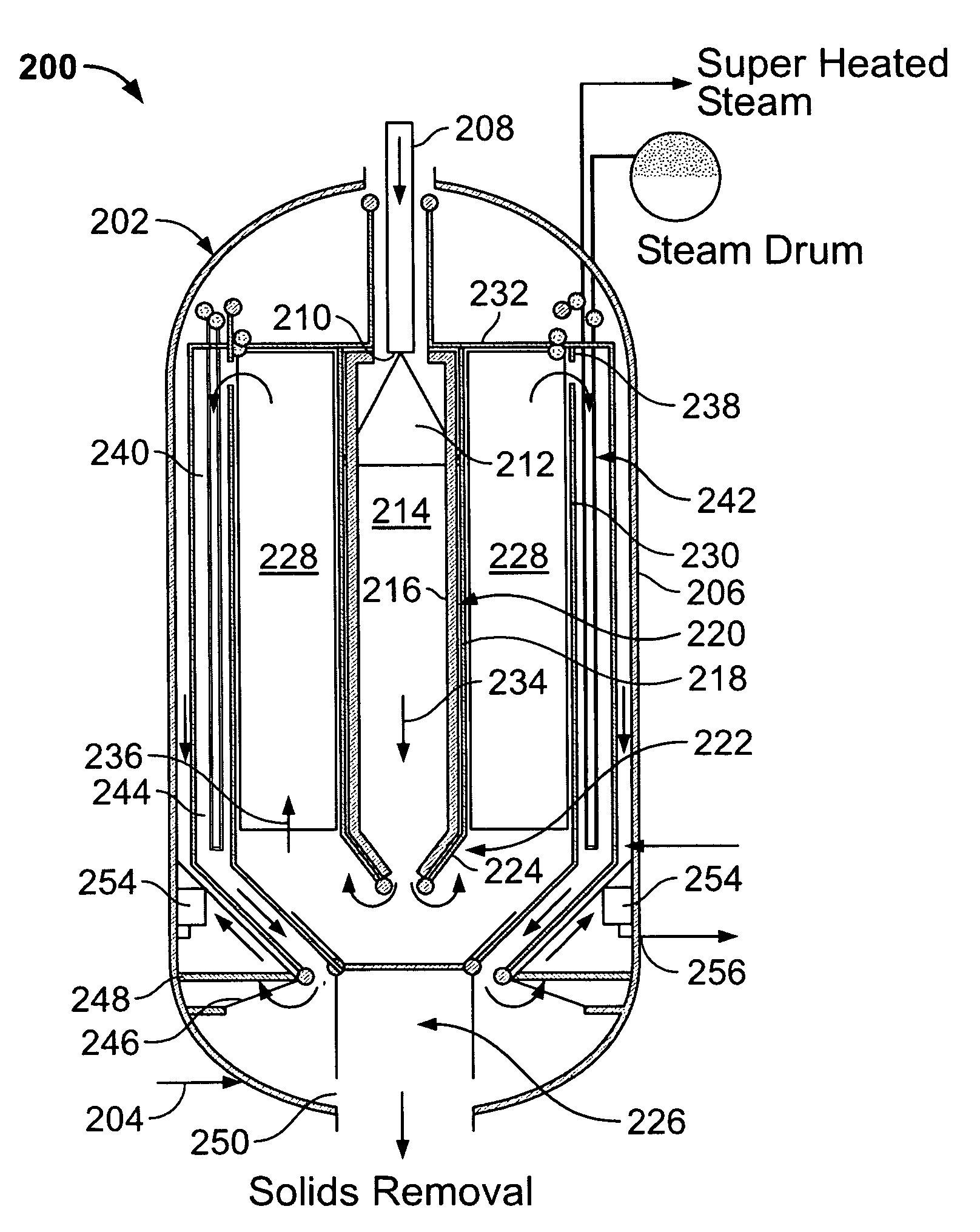 Methods and systems for advanced gasifier solids removal