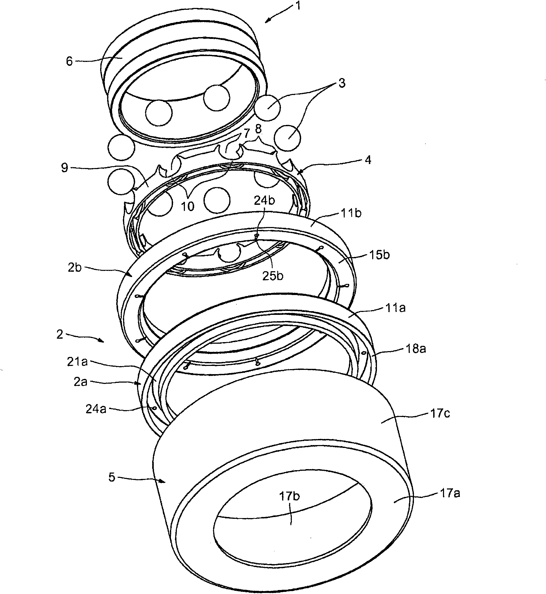 Rolling bearing having internal lubrication