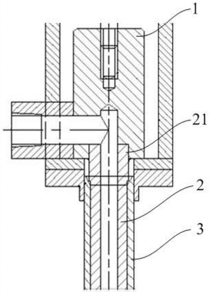 Piston Cooling Spray Hook Targeting Test Tool