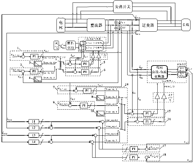 Seamless switching control method for uninterrupted power supply of fuel cell