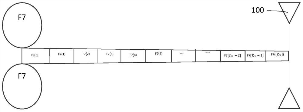 Thickness control method of hot-rolled strip steel and application