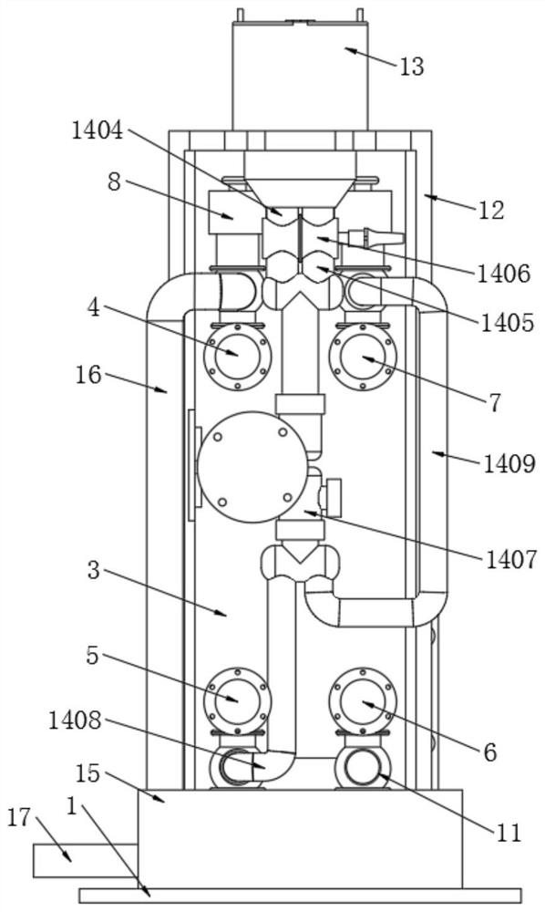 Plate type heat exchanger with sufficient and uniform heat exchange