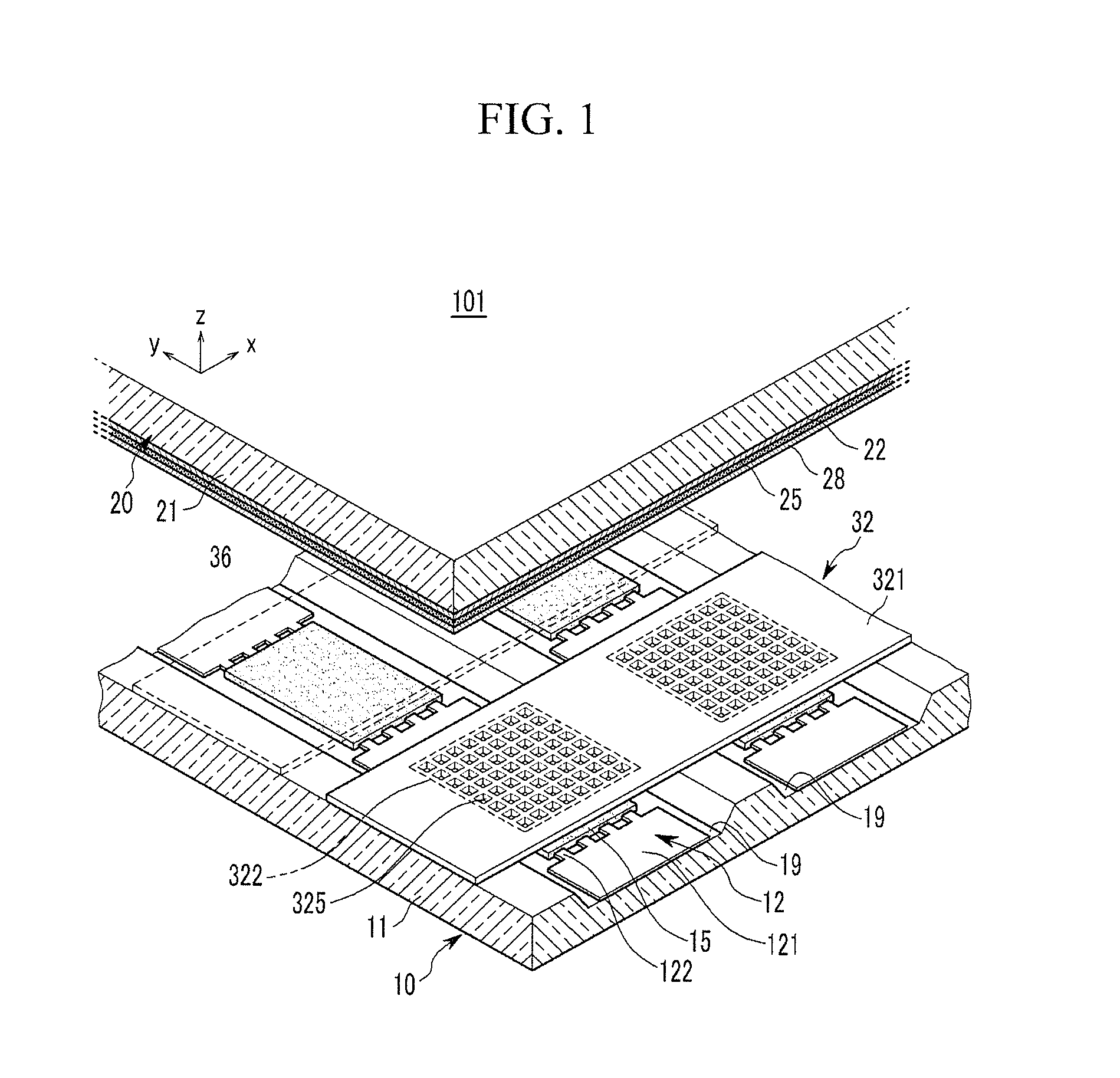 Light emission device and display device using the same