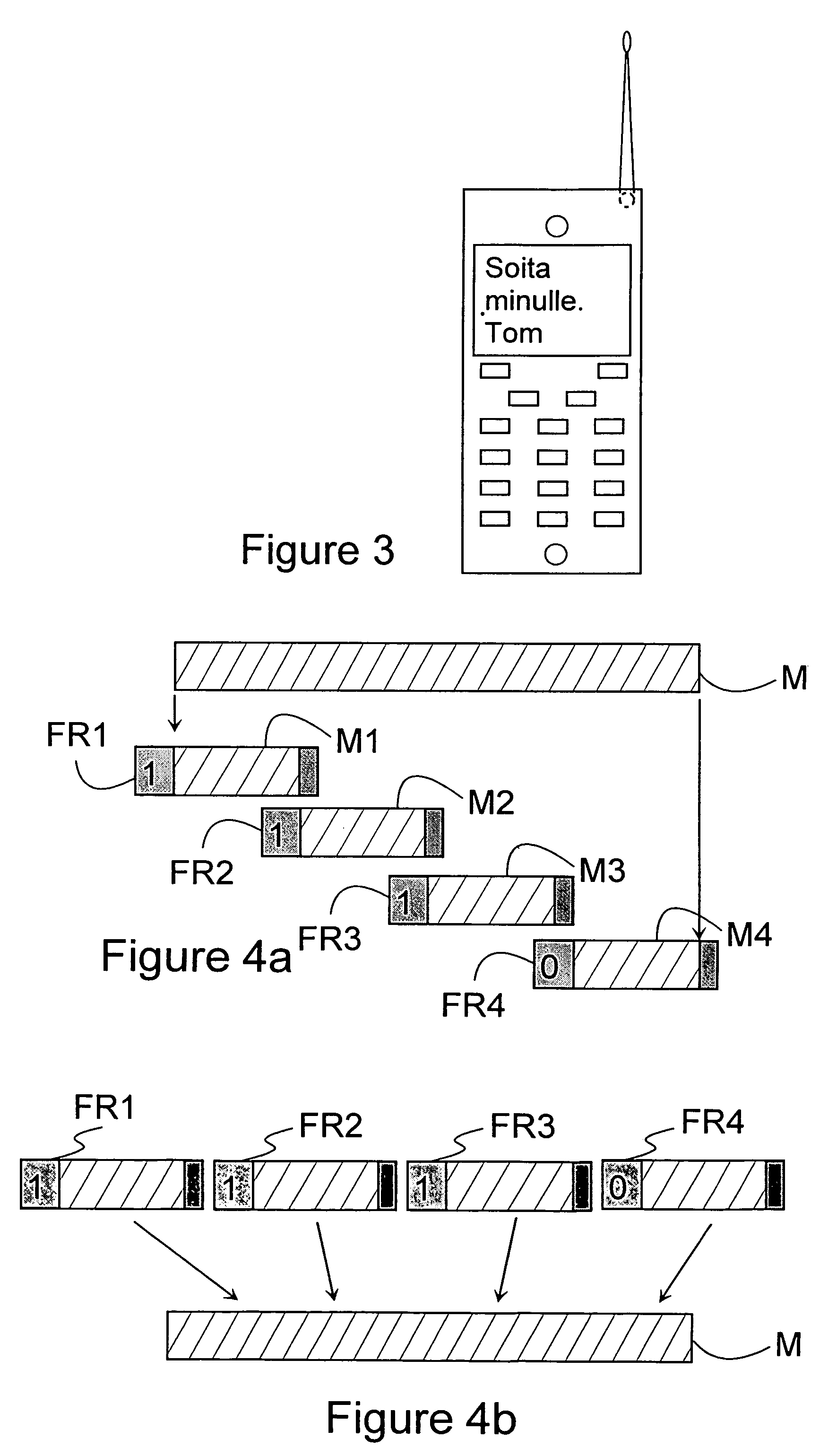 Communication network terminal supporting a plurality of applications