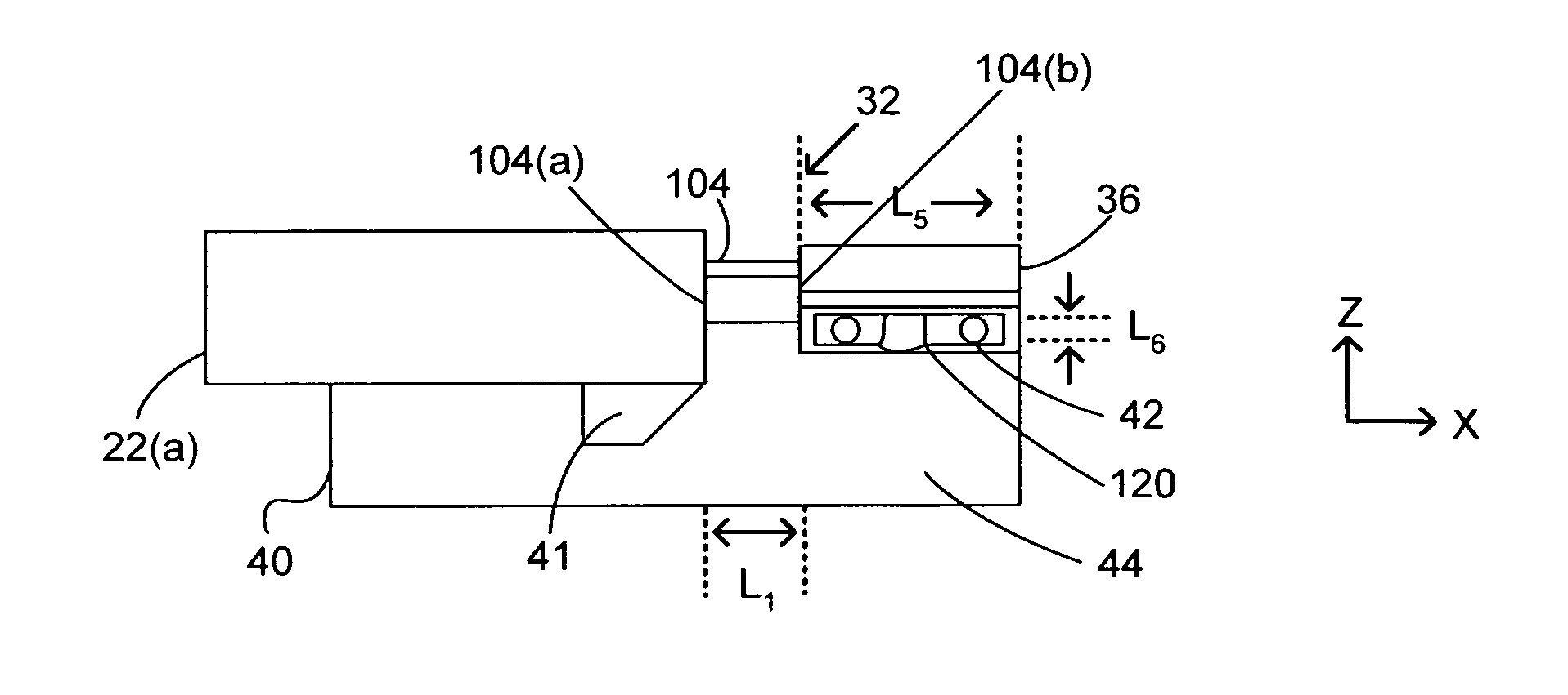 Optical beam transformer module for light coupling between a fiber array and a photonic chip and the method of making the same