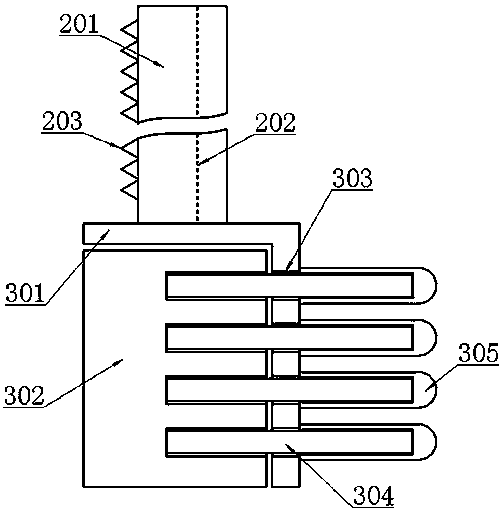 Antibacterial polyester staple fiber and processing equipment thereof