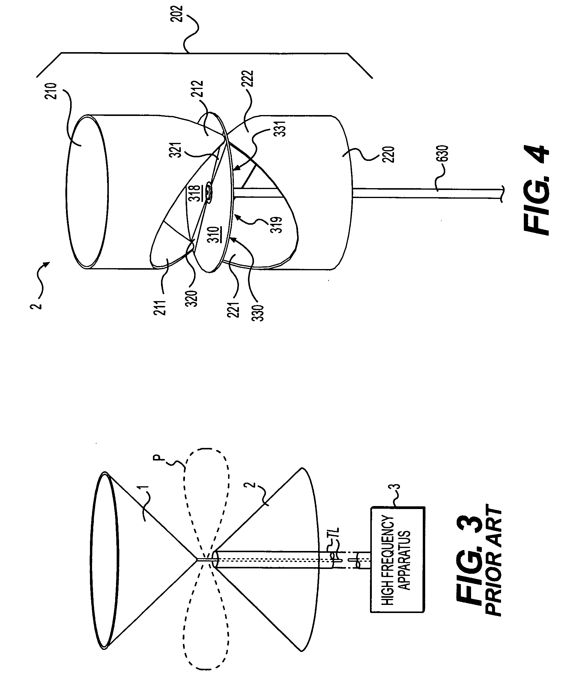 Broadband antenna system allowing multiple stacked collinear devices